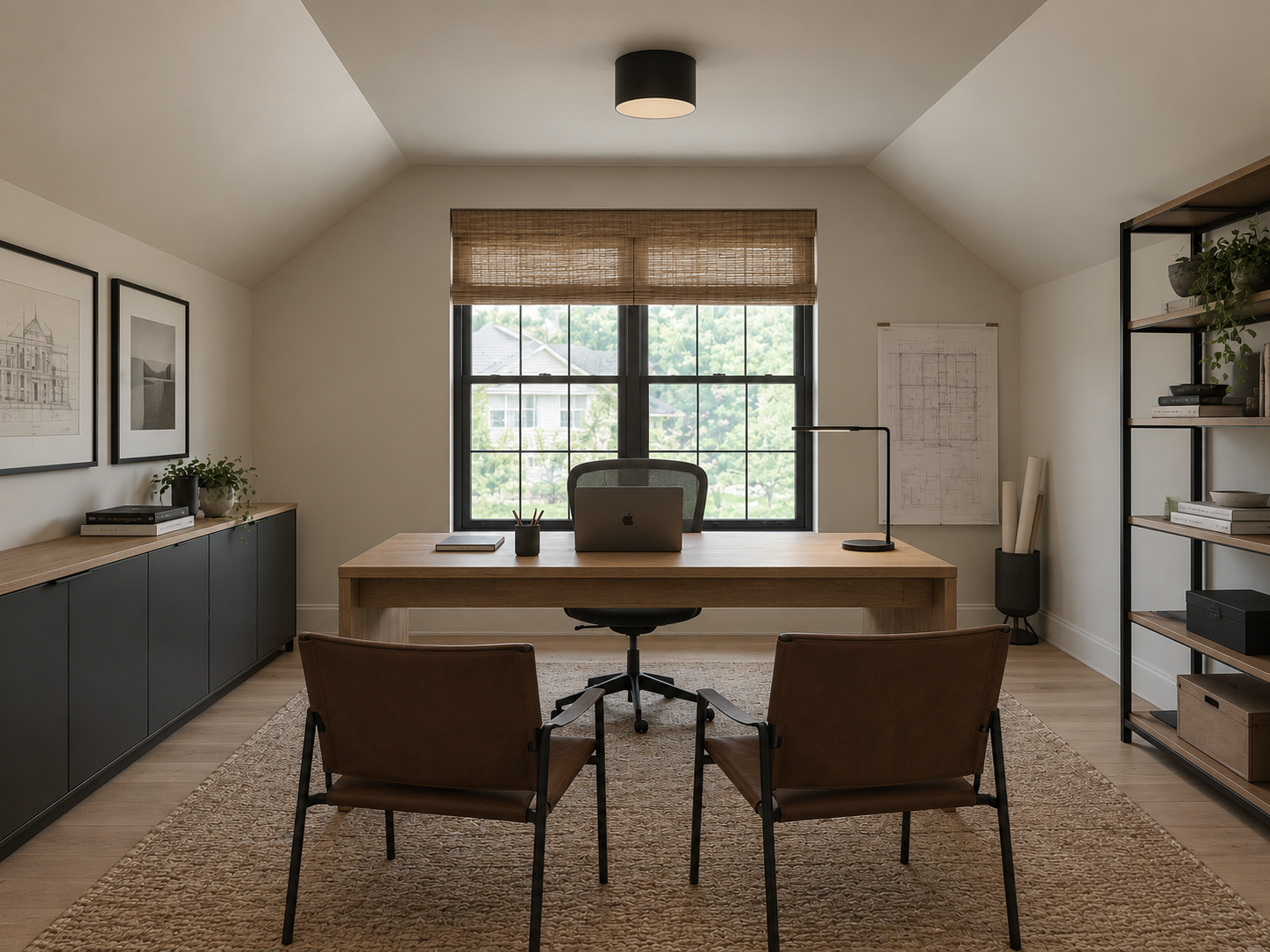 VIRTUAL STAGING - Attic space - Option Office
