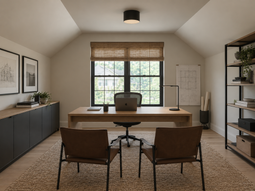 VIRTUAL STAGING - Attic space - Option Office