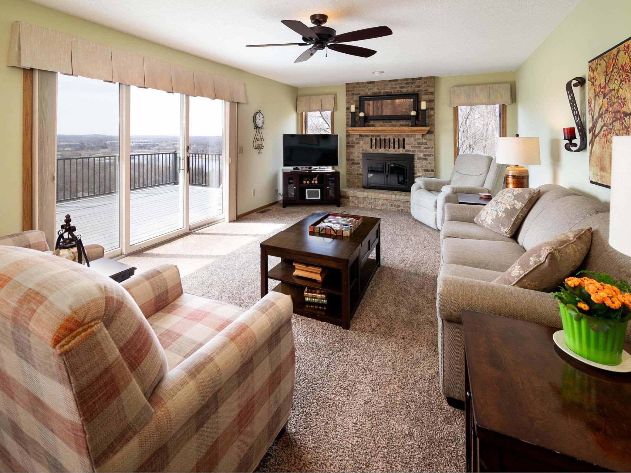 Walkout to your deck and enjoy the AMAZING panoramic views!