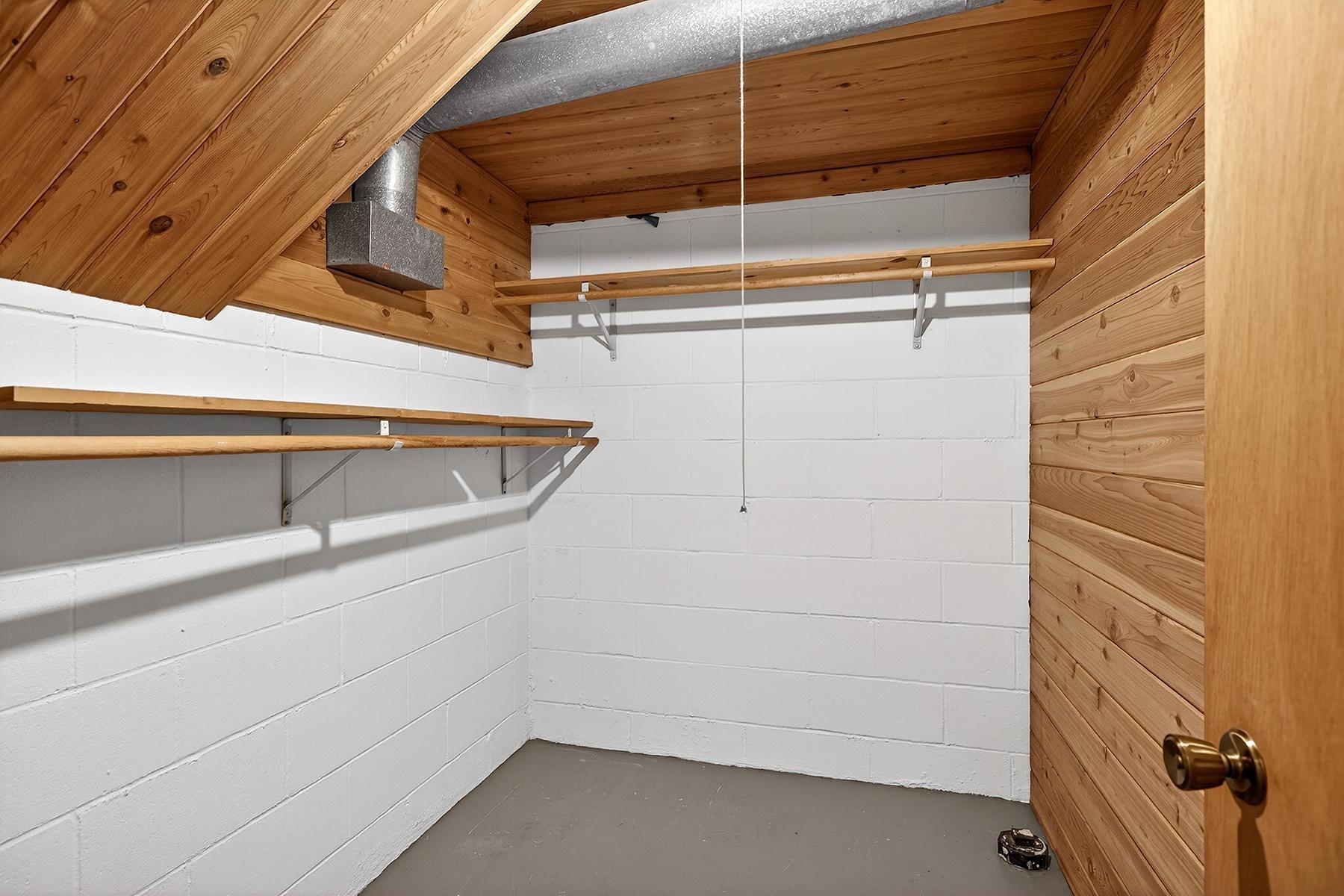 Cedar Closet Lower Level