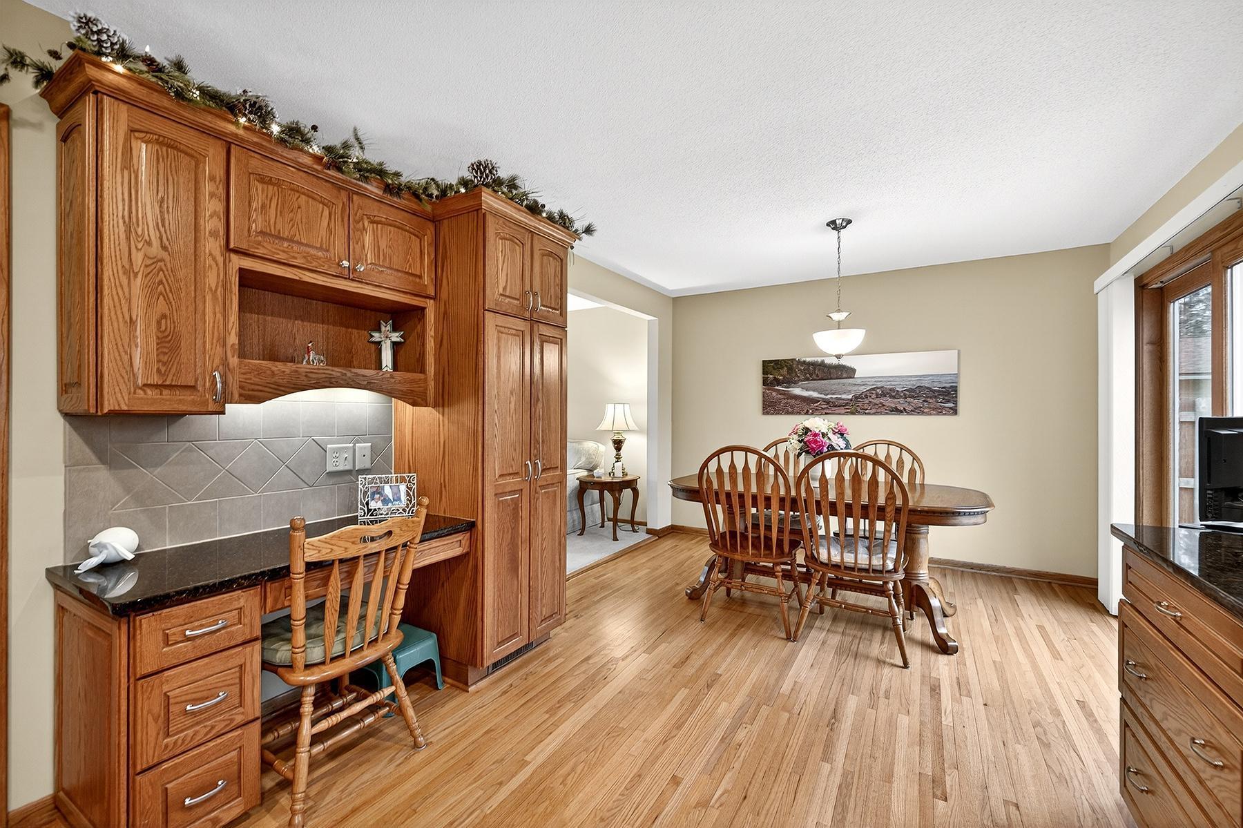 Planning Desk In Kitchen