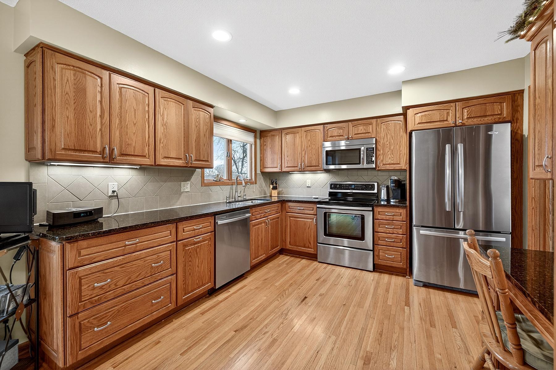 Impeccable Kitchen with Stainless Appliances