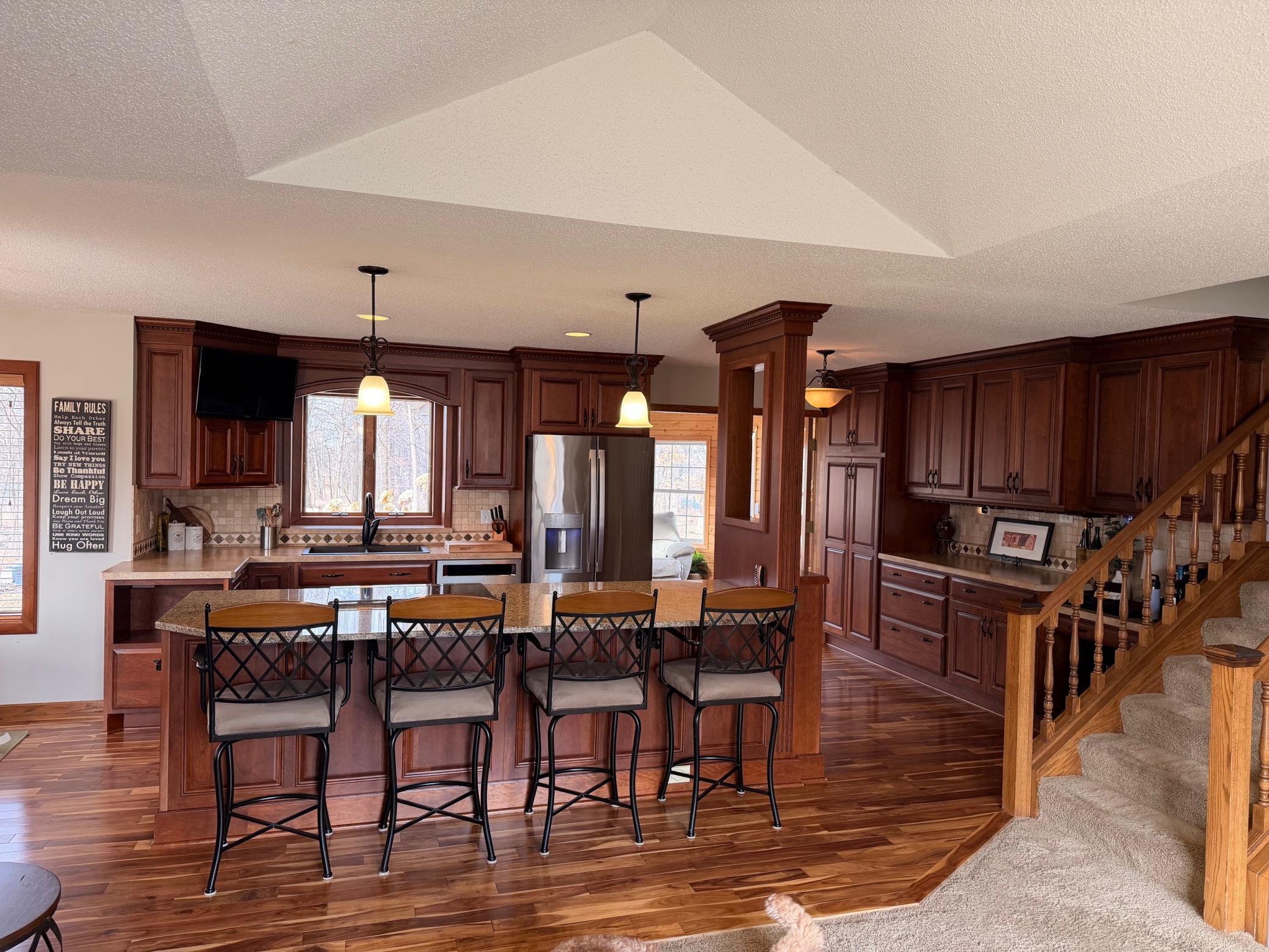 Each area transitions effortlessly from one to the next