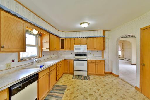 There is even a small pantry off on the right side!