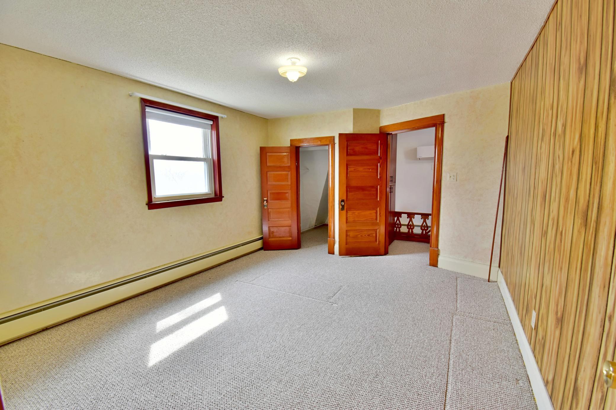 Wonderful closet space in the second bedroom