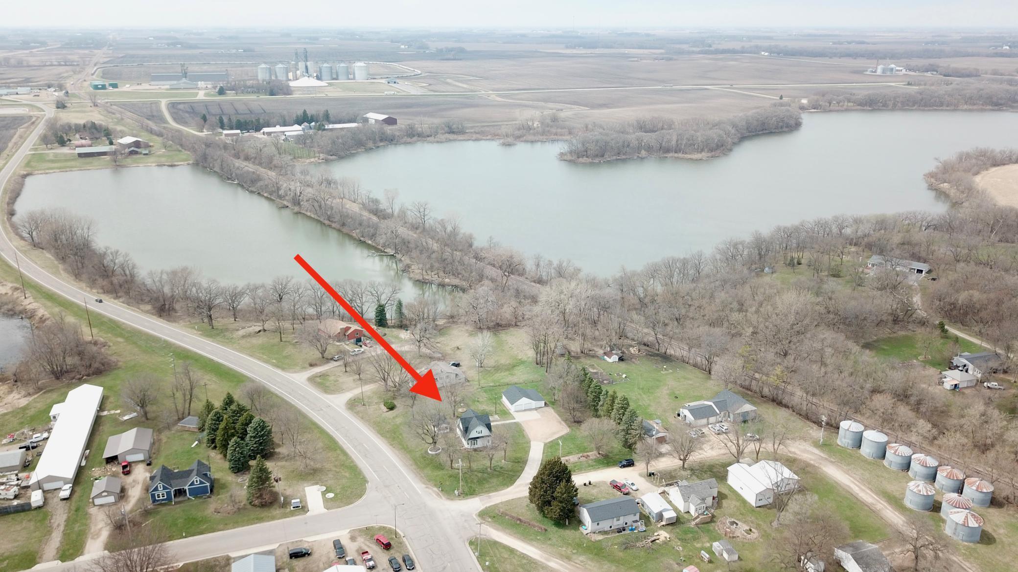 An amazing property view - right on the edge of town