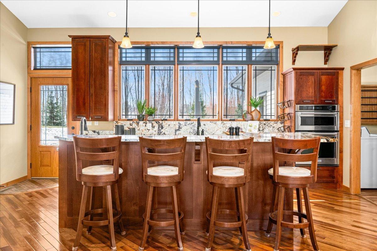 Gorgeous kitchen and amazing south facing views