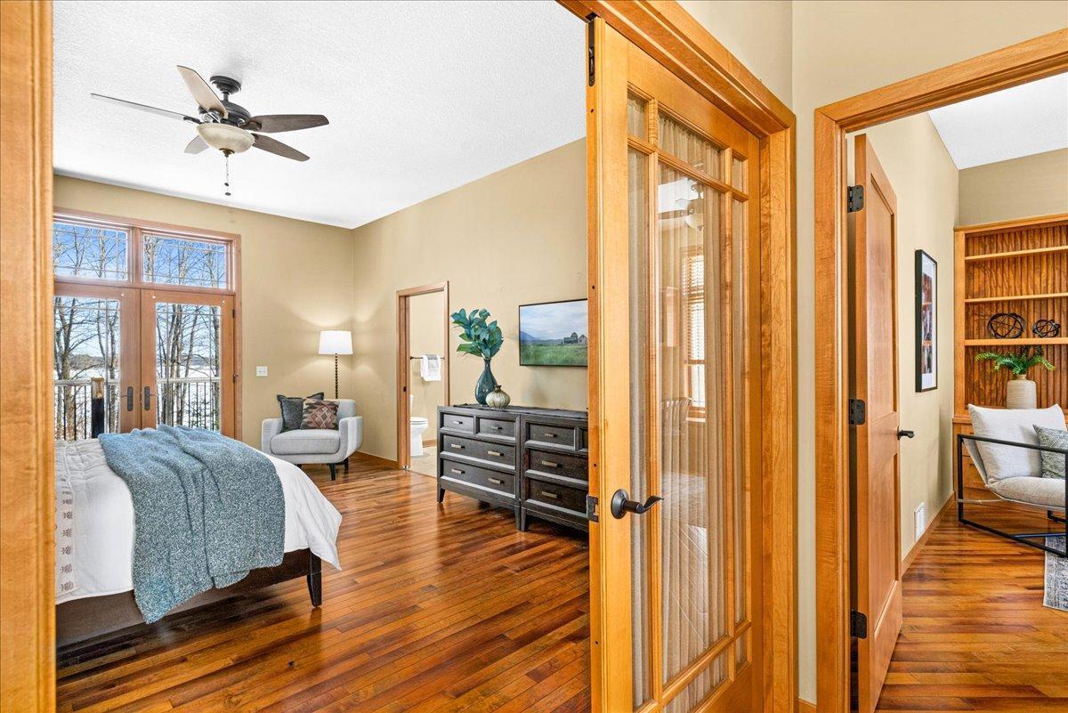 French door to Primary Bedroom