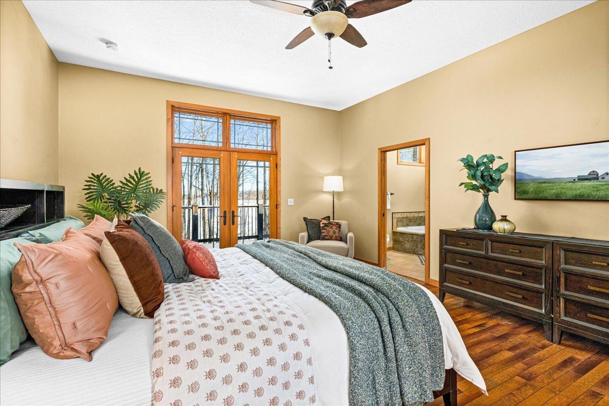 Wake up to loon calls and lake views.