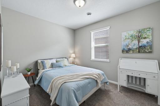 2nd bedroom on the main-level with large closet.