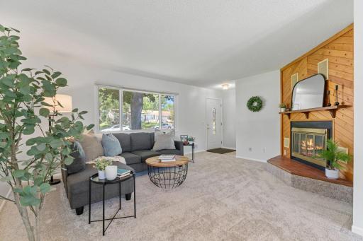 Bright, inviting living space with fresh paint and plenty of room to relax.