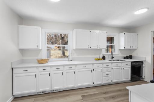 Kitchen with so much storage!