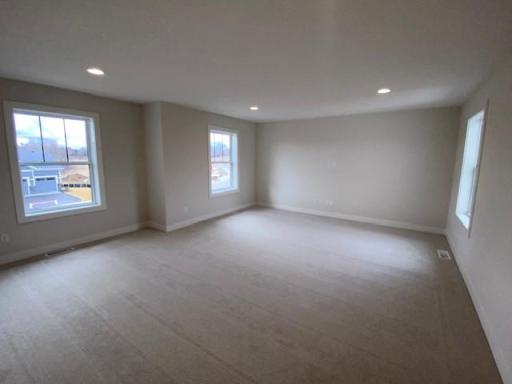 2nd floor Bonus Room ! Lovely space for another family room for game room, movie night, slumber parties, or exercise room!? How will you use this room?