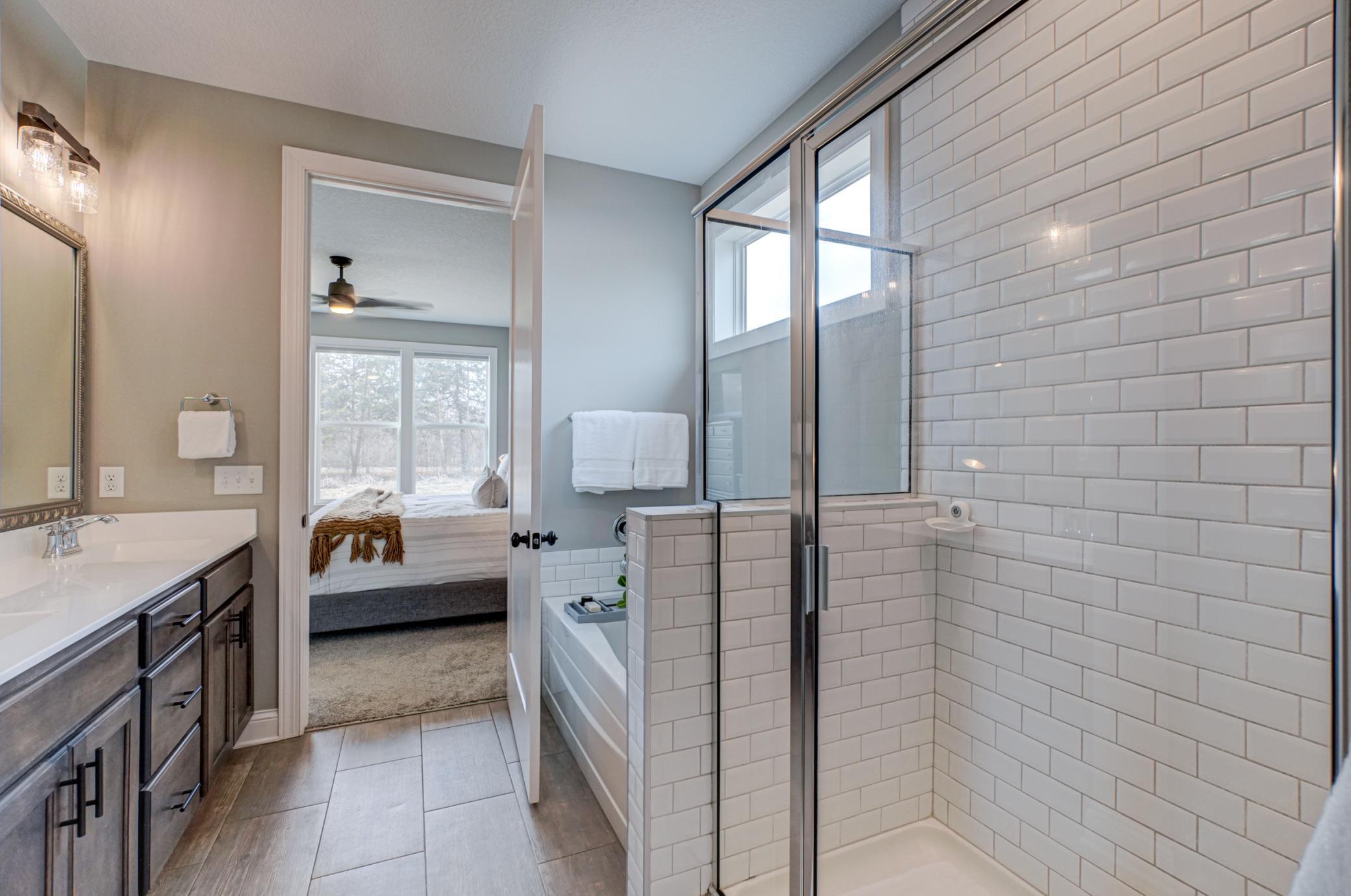 Primary bathroom suite