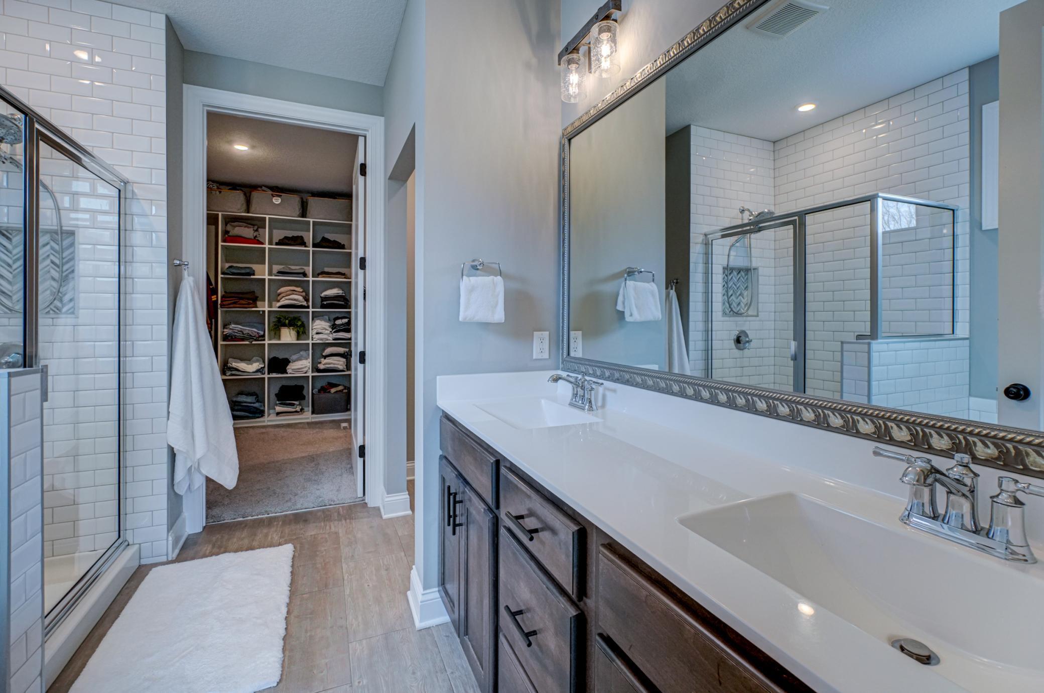 Primary bathroom suite