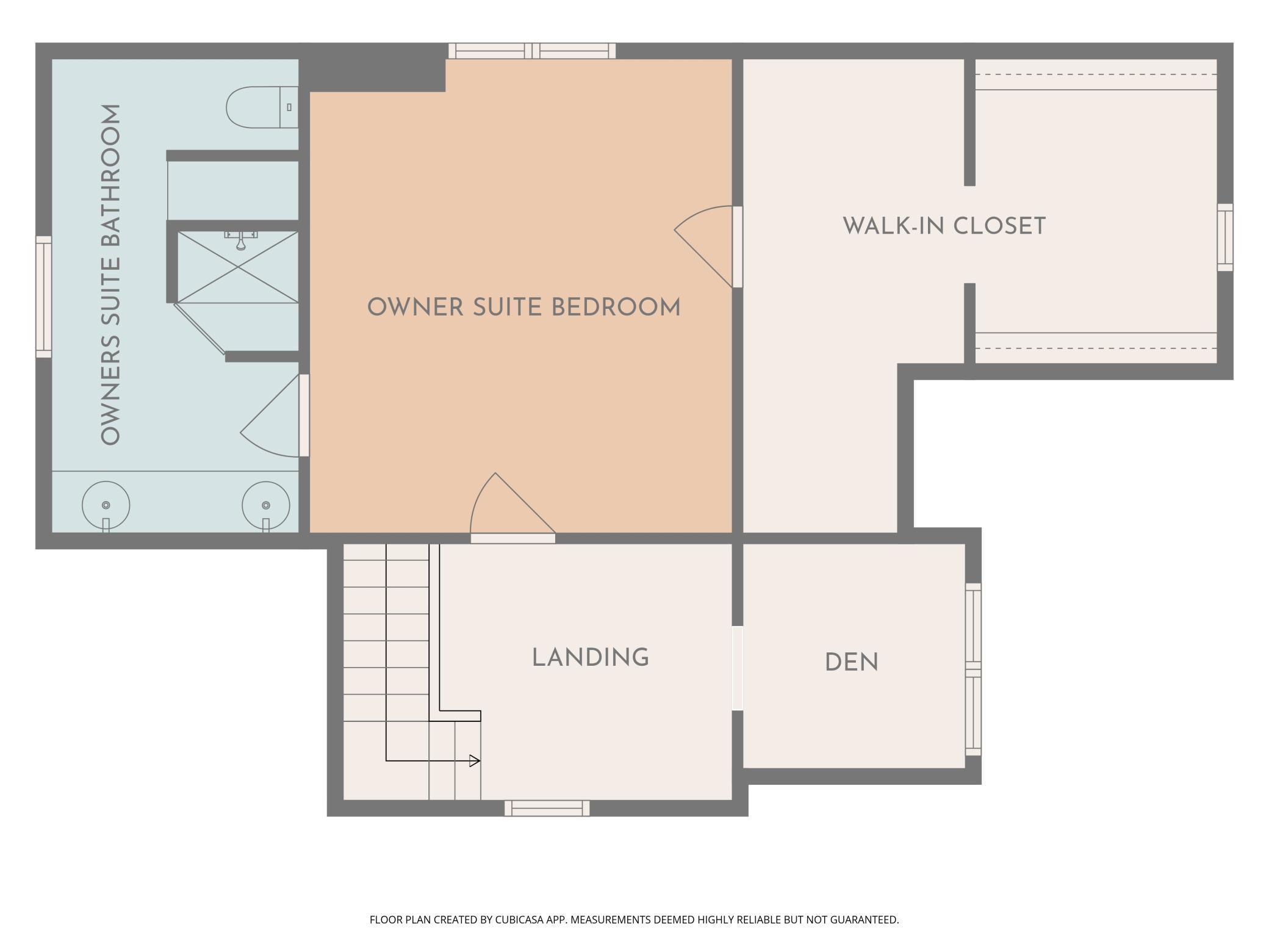 Upper Level Floor Plan