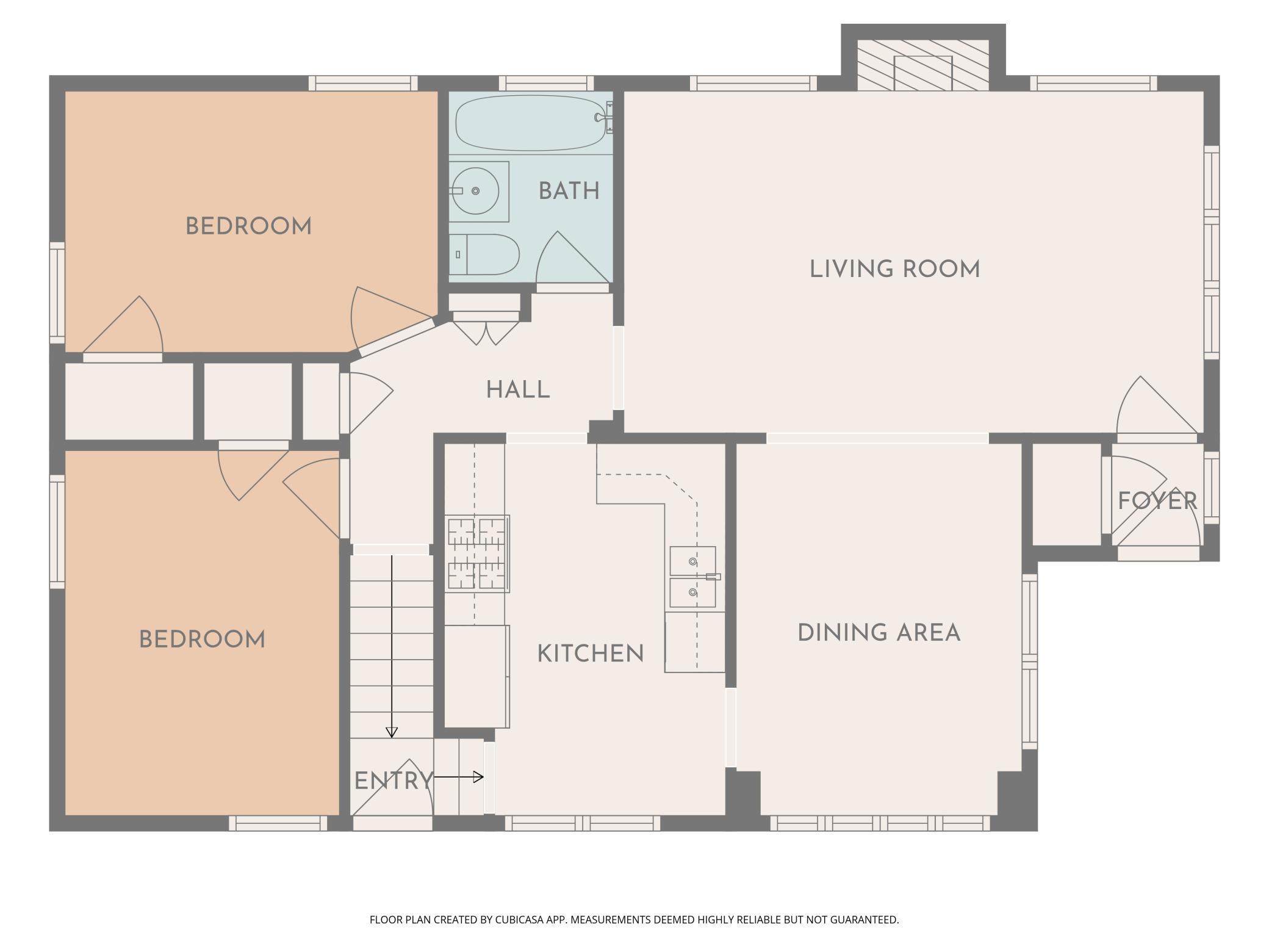 Main Level Floor Plan