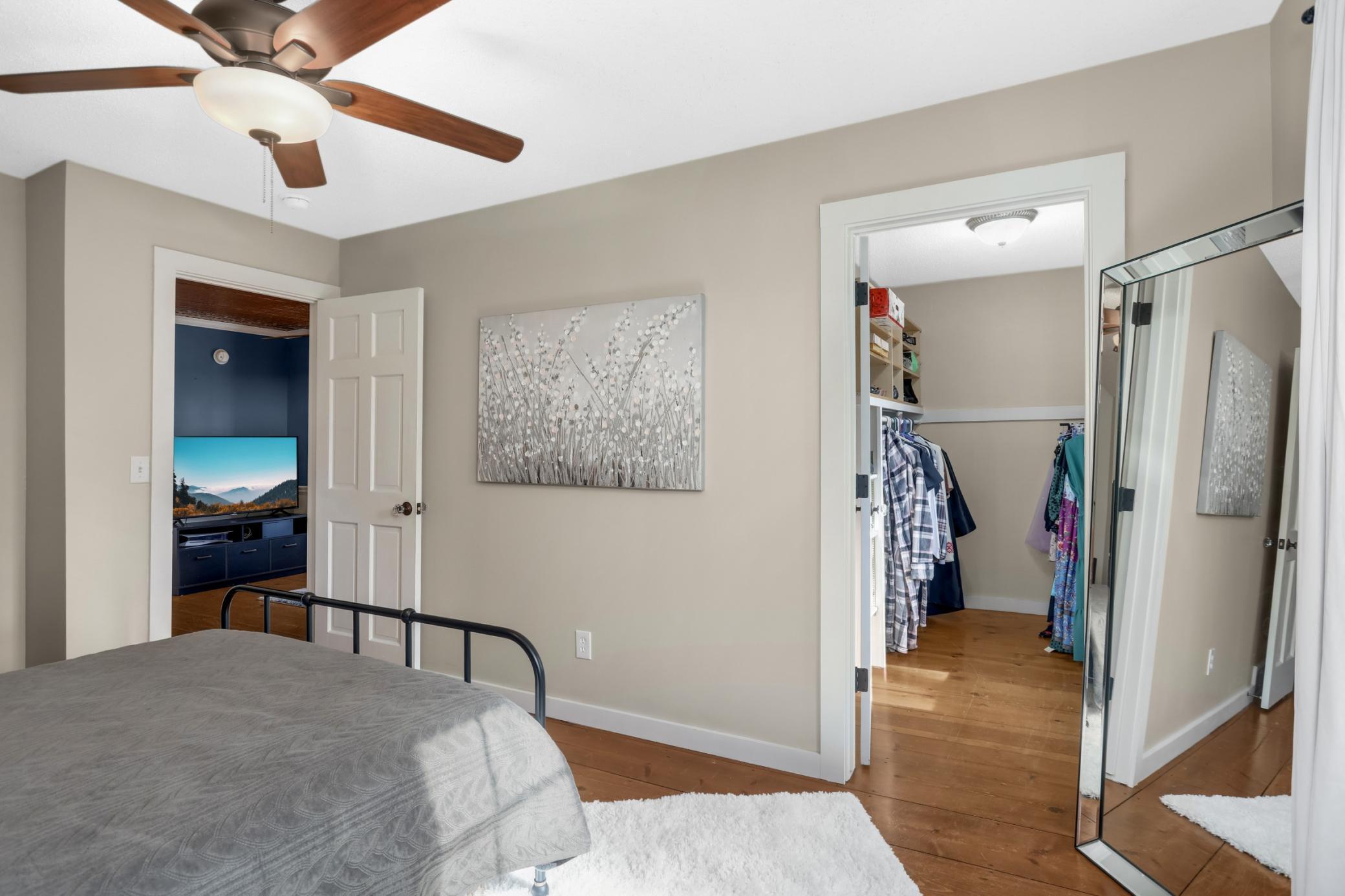 Bedroom #2 walk in closet