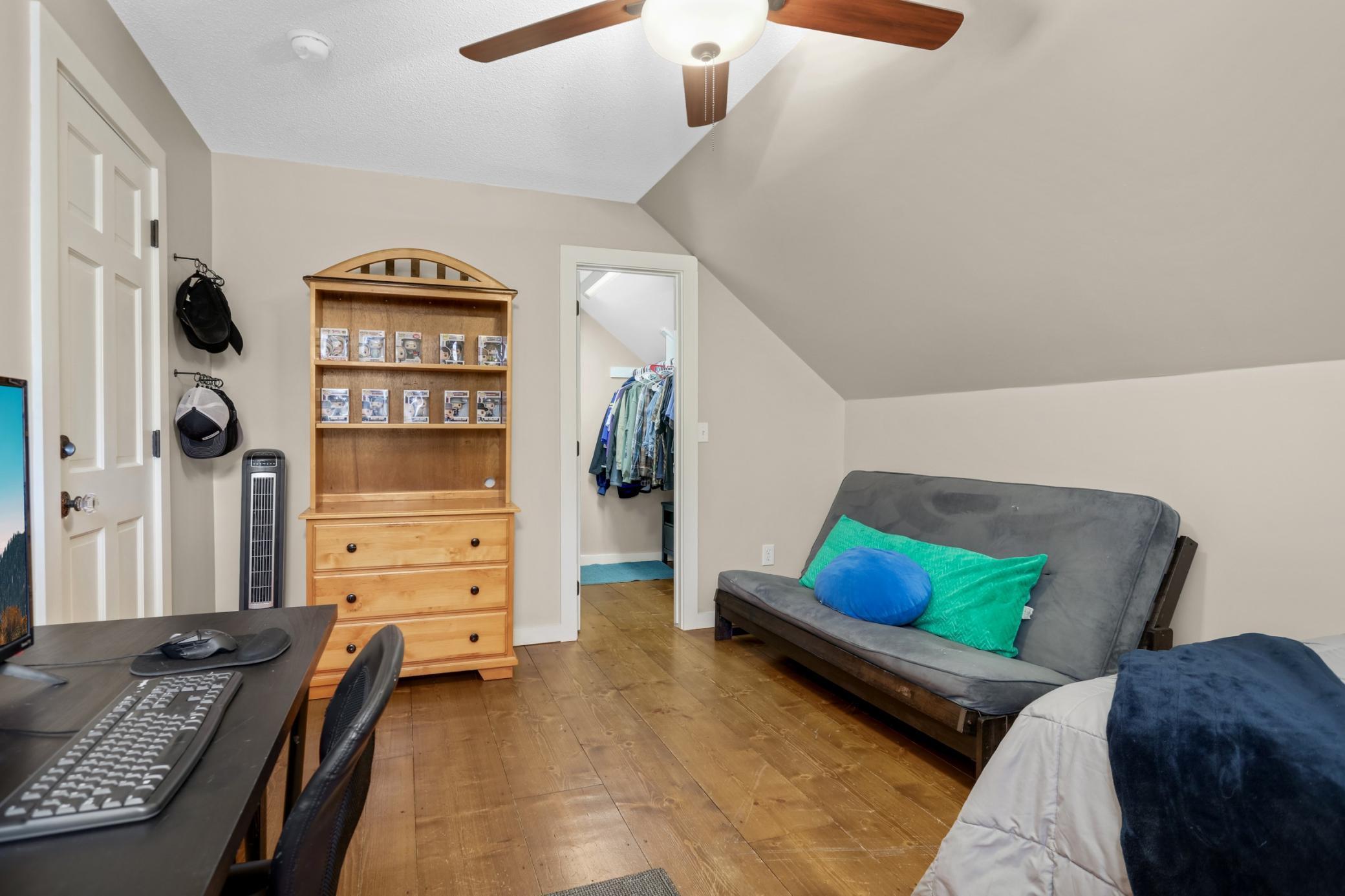 Bedrooom #3 walk in closet