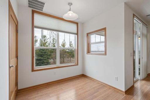 Eat-in kitchen + breakfast bar + dining room to spread out and entertain!