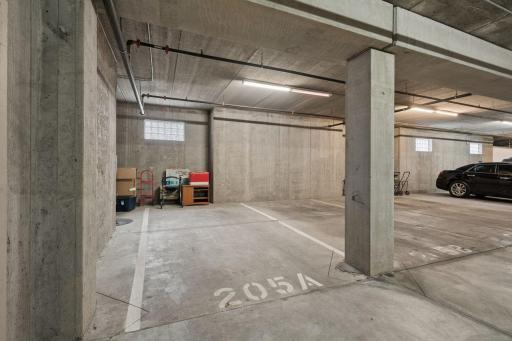 205A and 205B (corner spot near elevator)