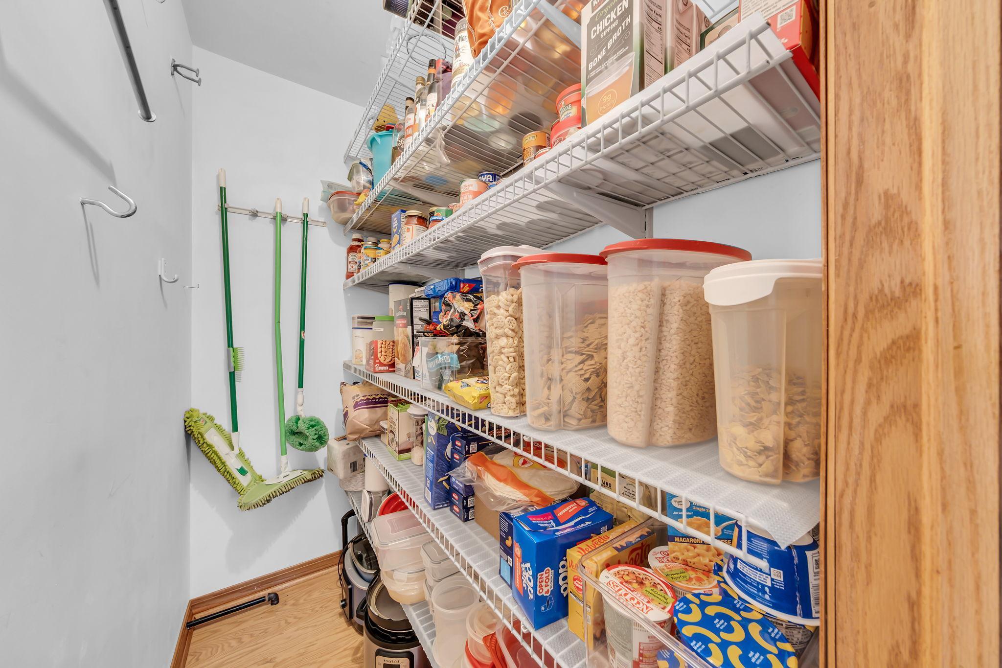 Large walk in pantry