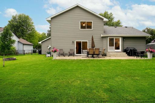 The entire backyard has been redesigned for entertaining. Gorgeous!