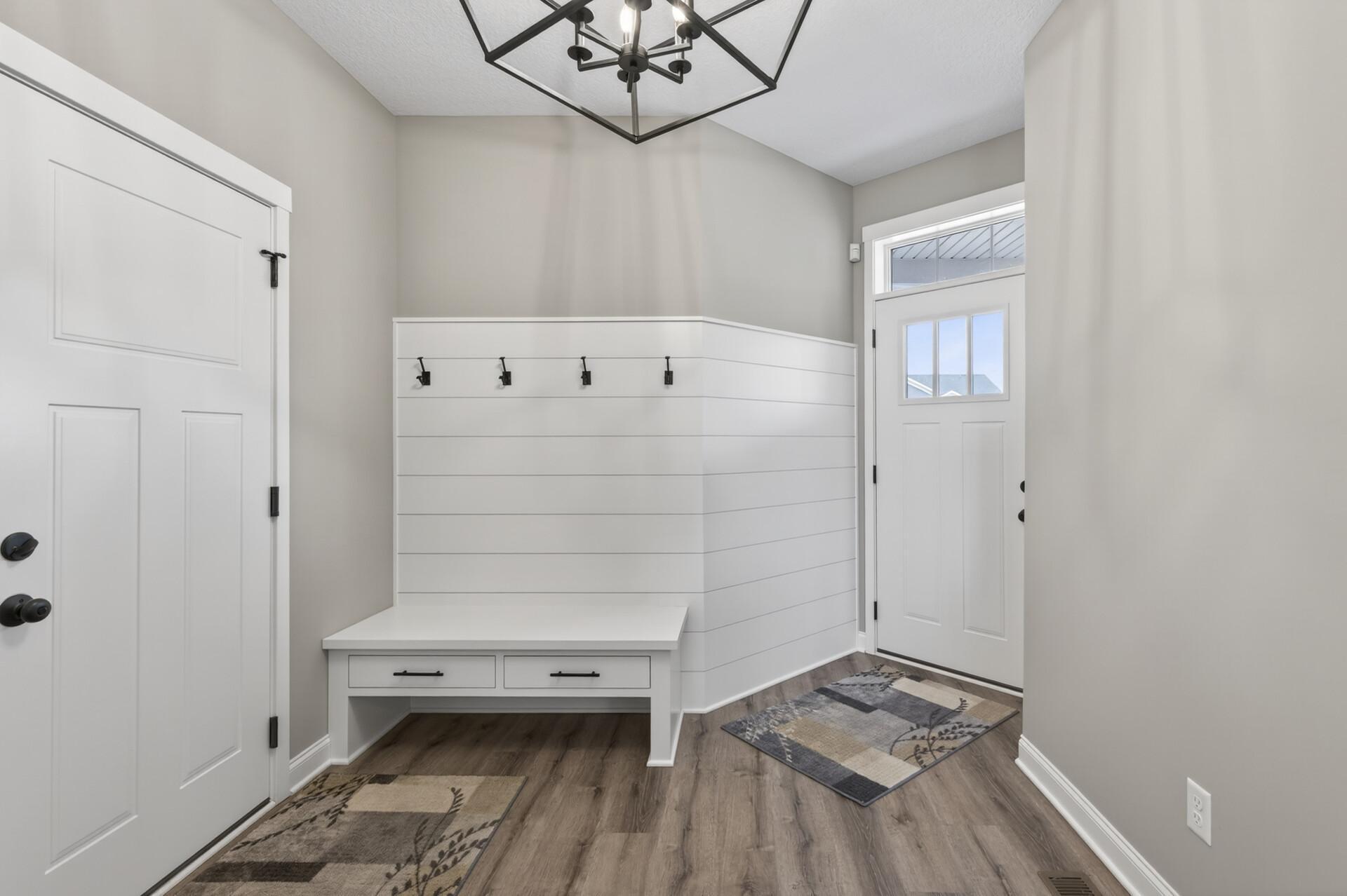 Step inside, and be welcomed by this lovely foyer area!