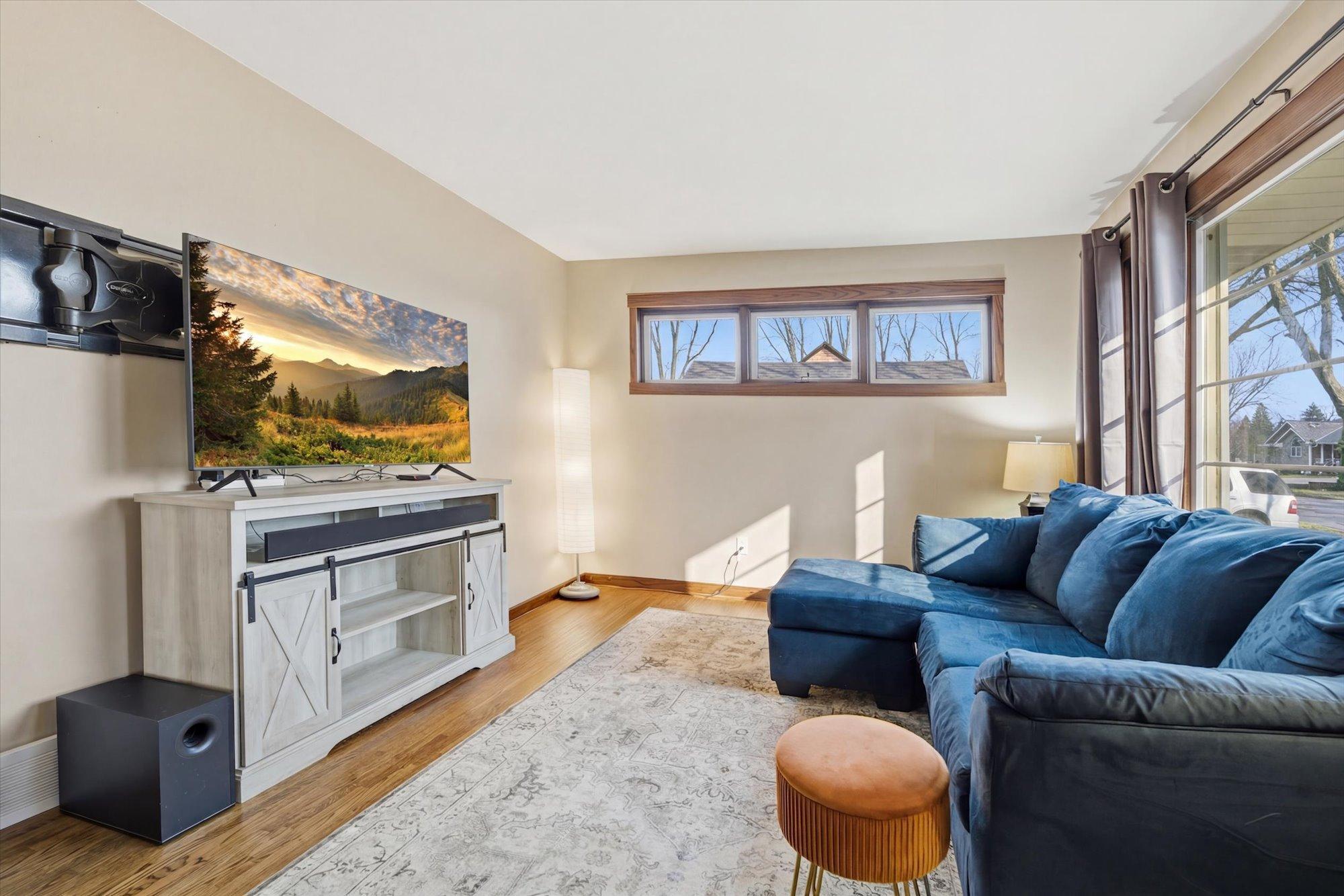 Bright and inviting living room