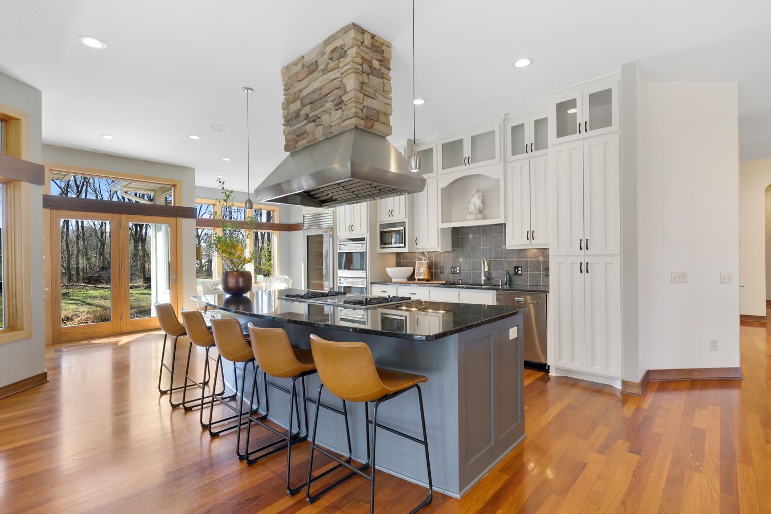 Grand open kitchen space