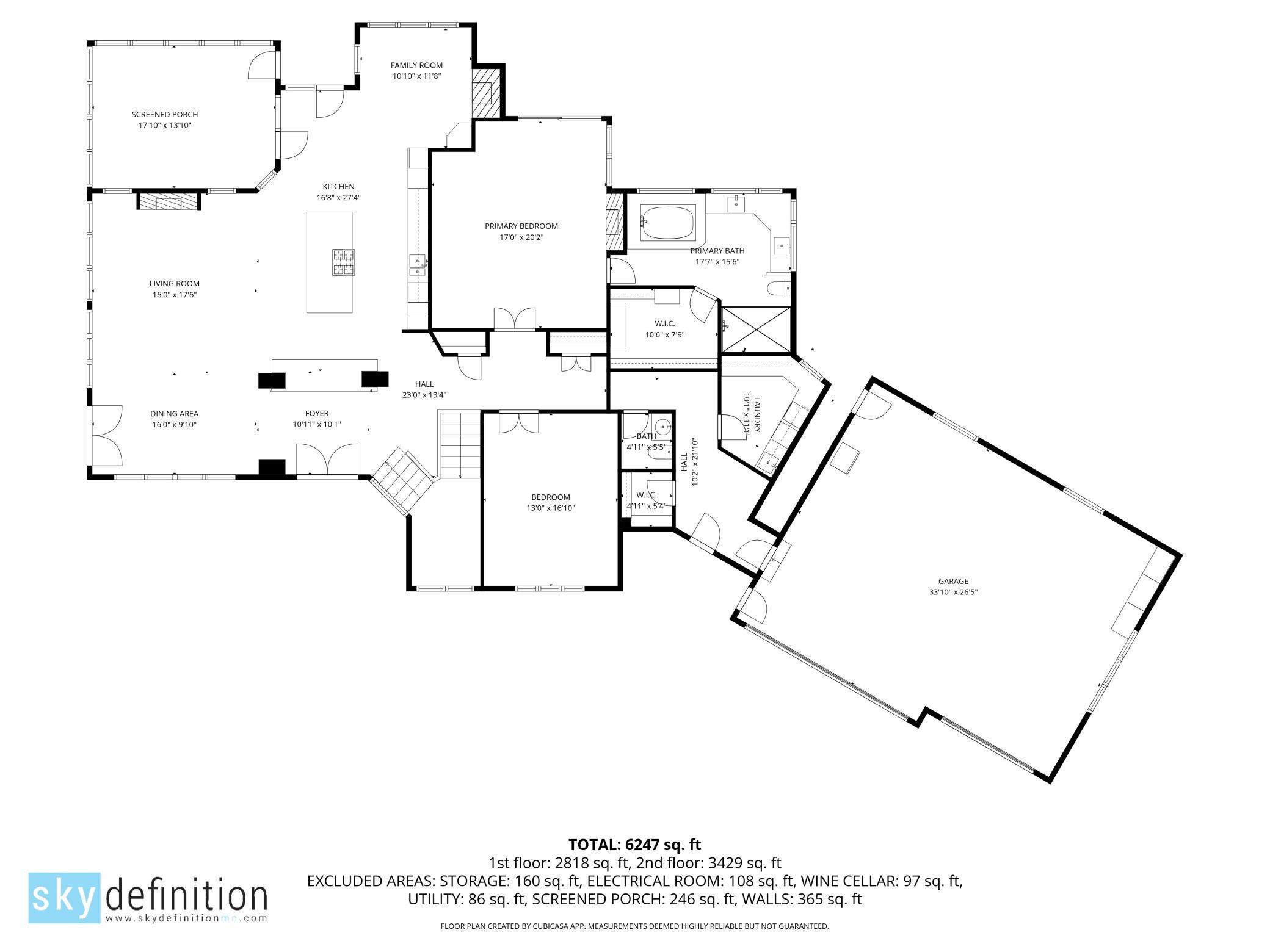 9401 MAIN LEVEL FLOOR PLAN