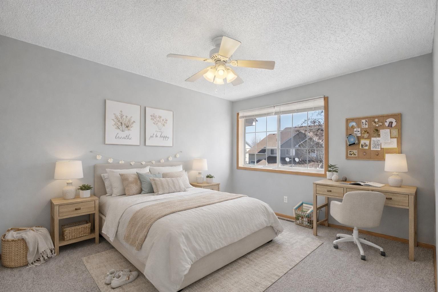 Second Bedroom - Virtually Staged.jpg