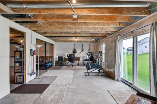 Already functional today, yet full of future potential tomorrow. This walkout lower level is ready for your vision.