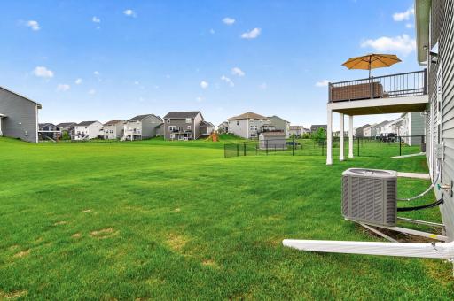 One of the standout features of this home? The incredible backyard views and room to roam.