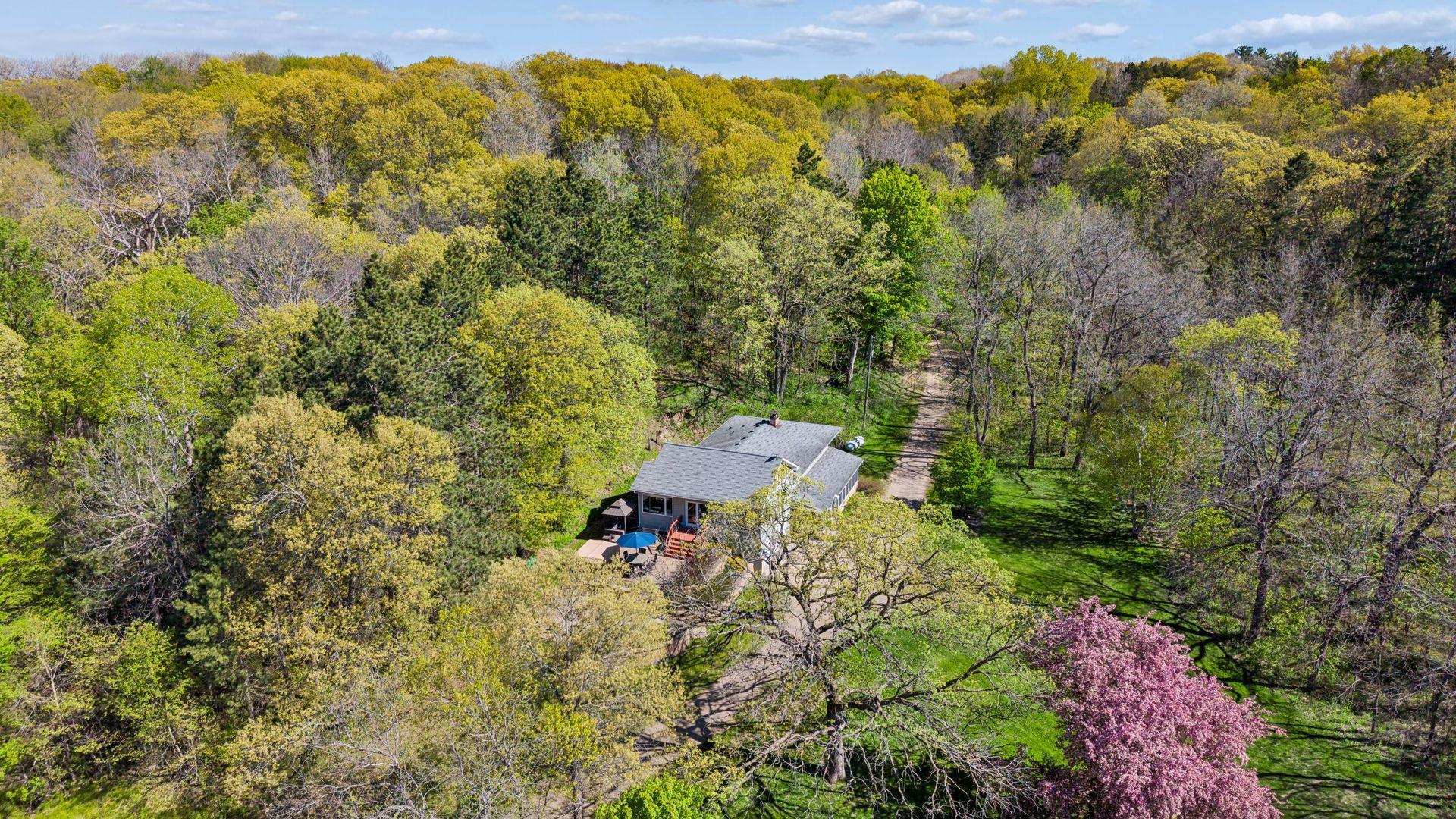 A bird’s-eye view of your private retreat.