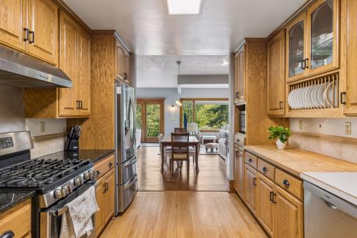 An open flow from kitchen to living and diningâideal for entertaining and everyday living.
