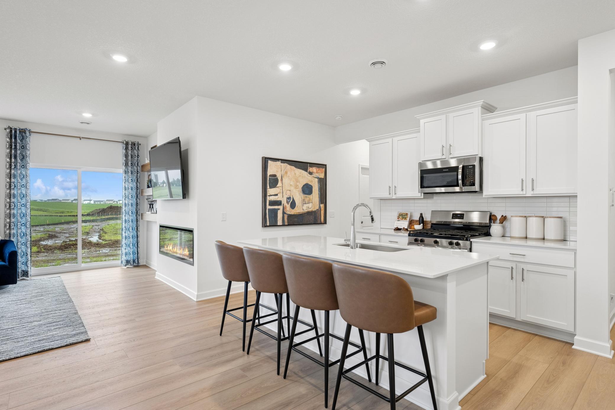 (Photo of a model home, actual finishes may vary)