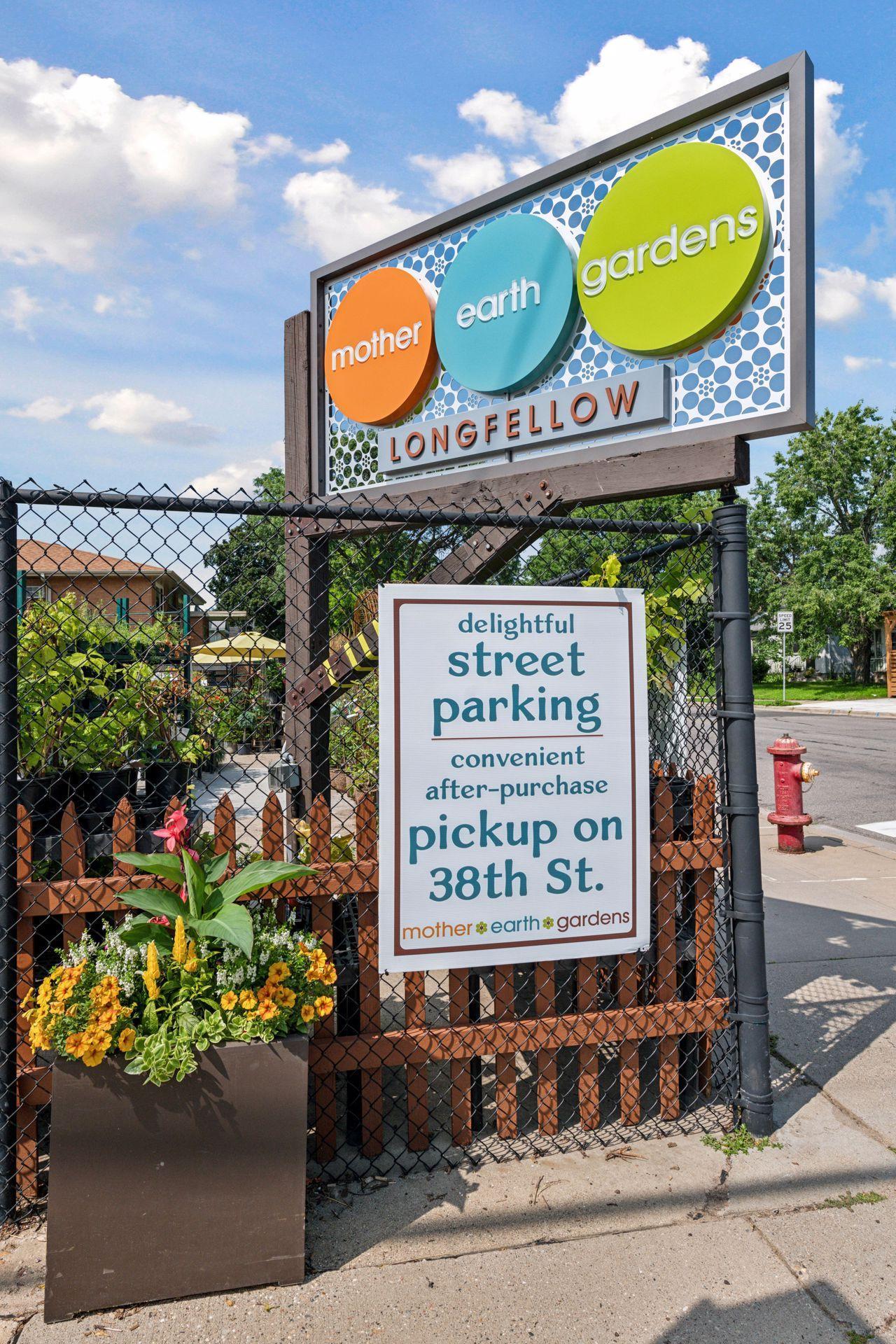 An excellent garden center