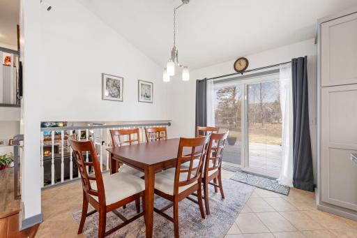 Multiple dining options allow for versatility.