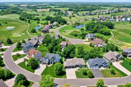 This home is on the 13th hole of Riverwood National Golf Course.