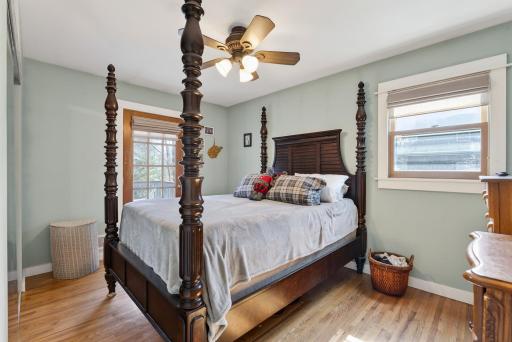 Main level primary bedroom