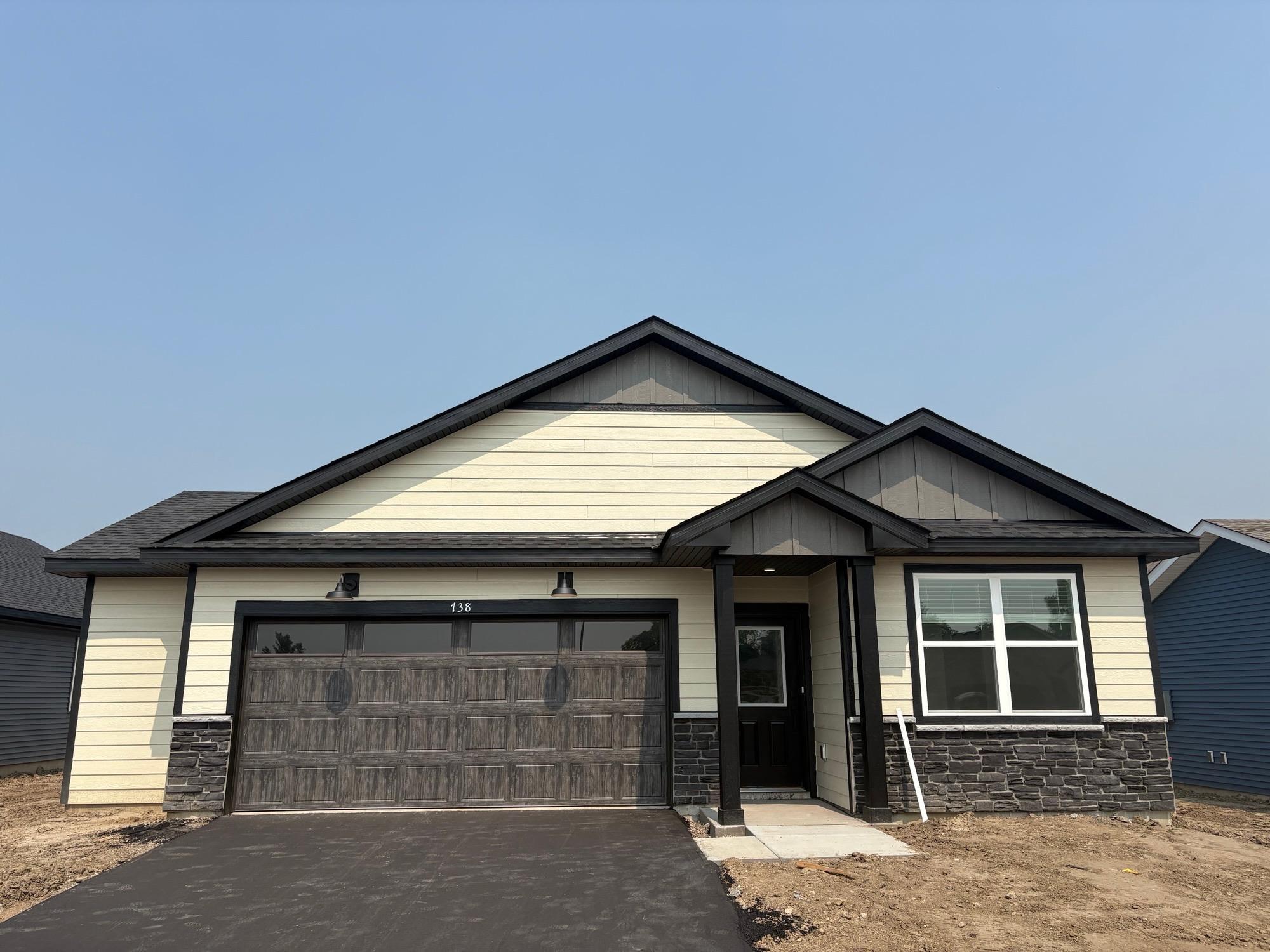 Welcome to 738 Vista Ct! (Photo is of the actual home in progress.)