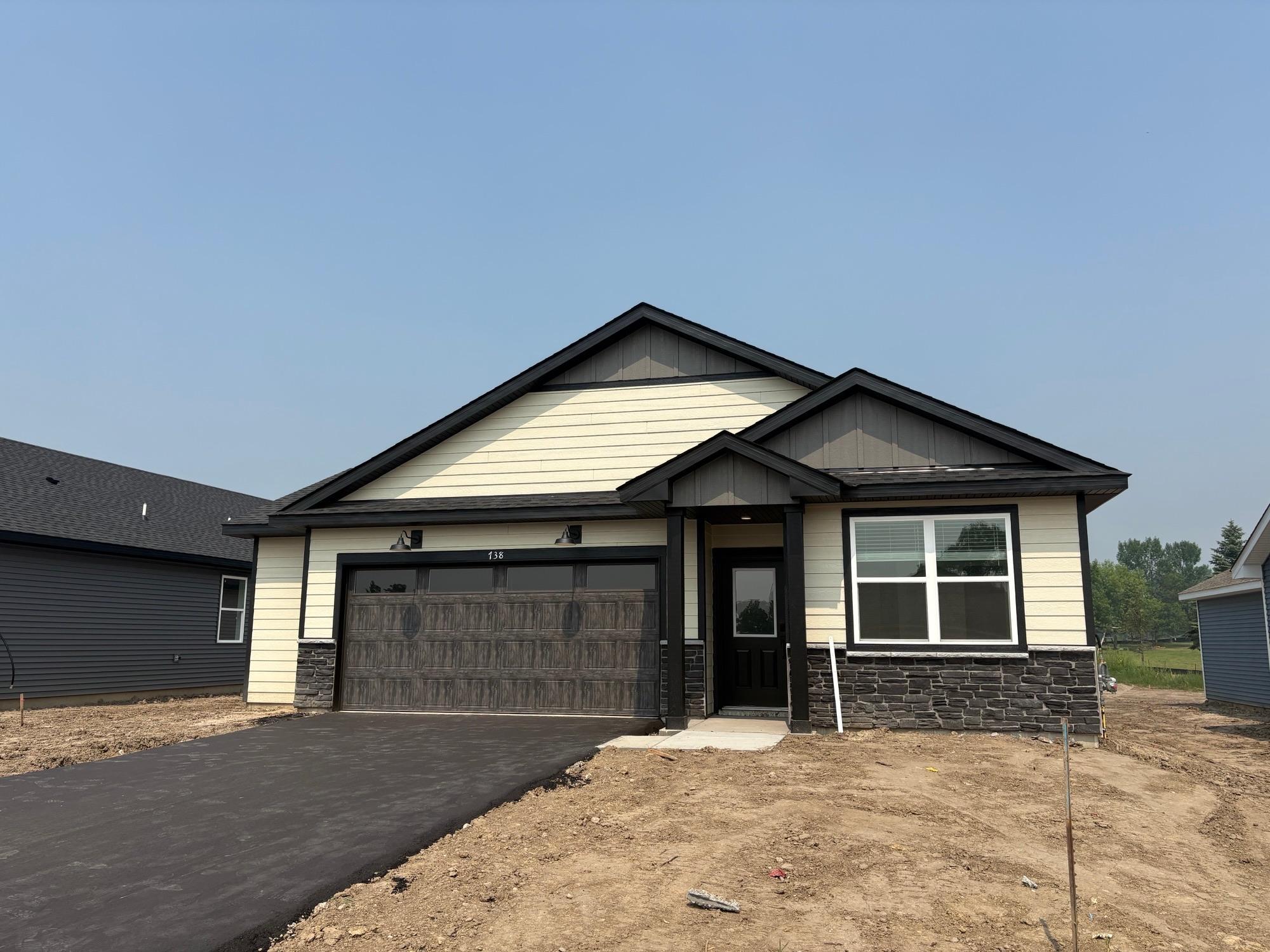Welcome to 738 Vista Ct! (Photo is of the actual home in progress.)