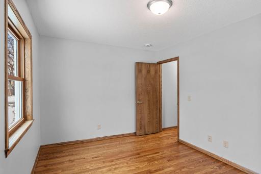 3 bedrooms on the main. Modern colors, gleaming hardwood floors.