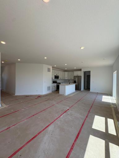 (Photo is of the actual home in progress.)