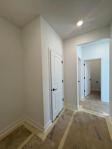 (Photo is of the actual home in progress.)