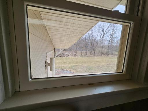 sink window view, guaranteed wildlife viewing!