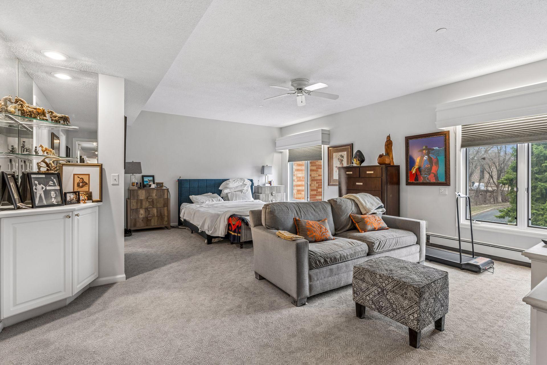 Enormous primary bedroom