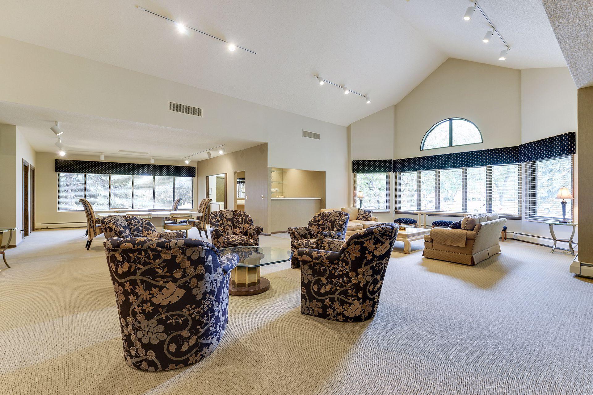 Spacious common areas