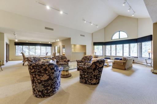 Spacious common areas